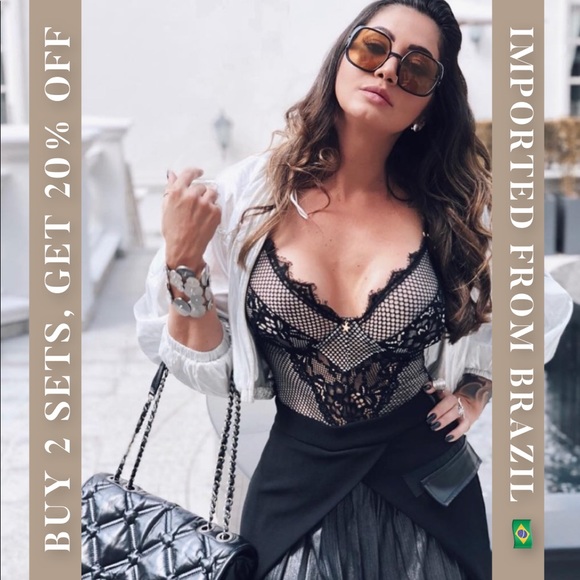 Top Lace Bodysuit - Picture 2 of 16